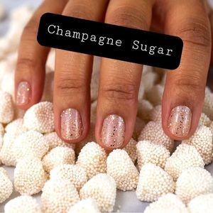 Color Street- Champagne Sugar Overlay  - 100% Real Nail Polish Strips